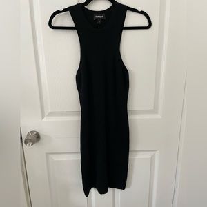 Express ribbed bodycon dress
